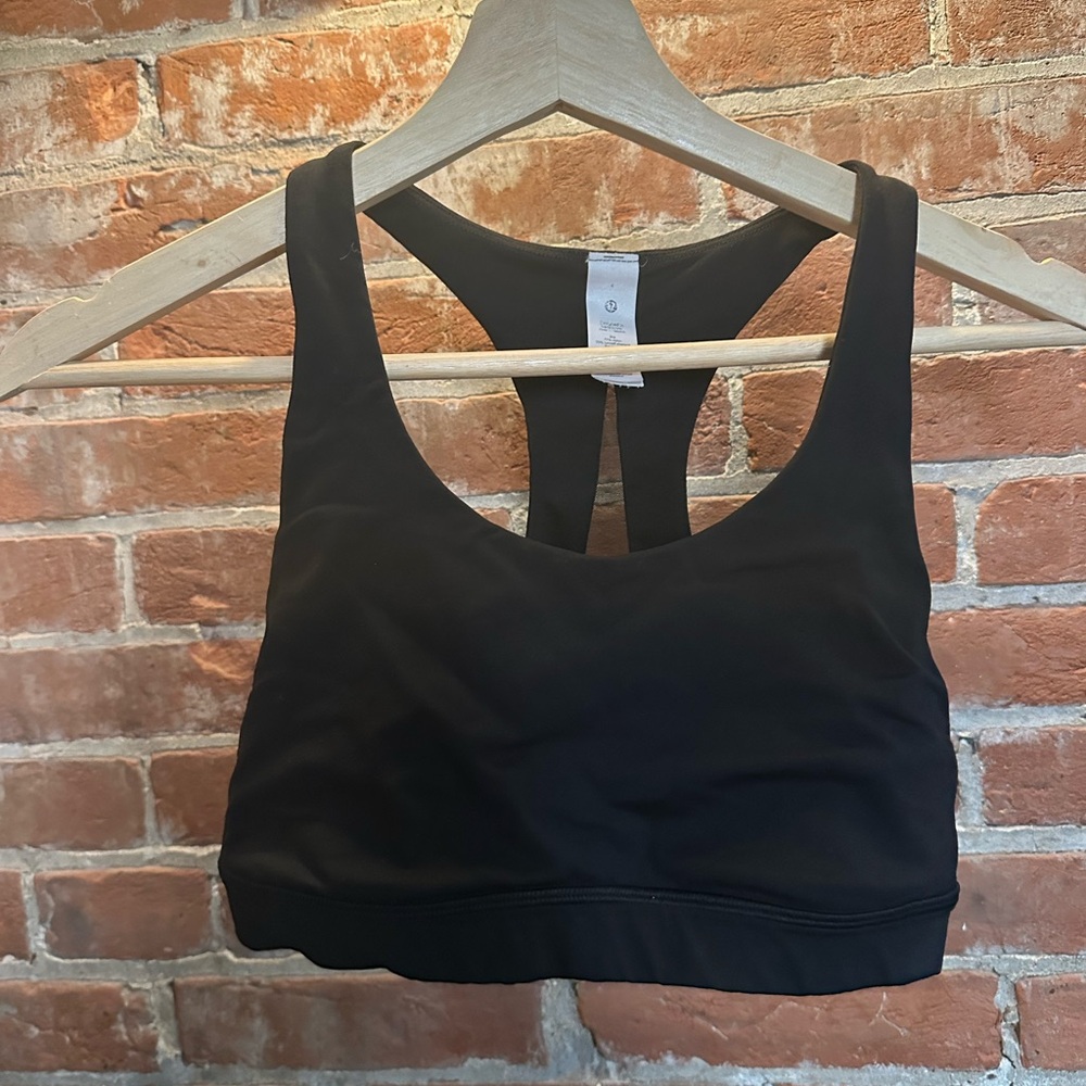 Lululemon Women's Black Sports Bra